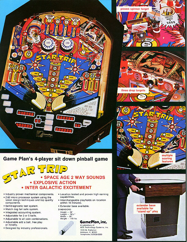 Game Plan Star Trip Flyer